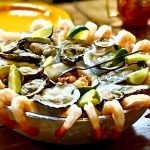 oysters shrimp tea party